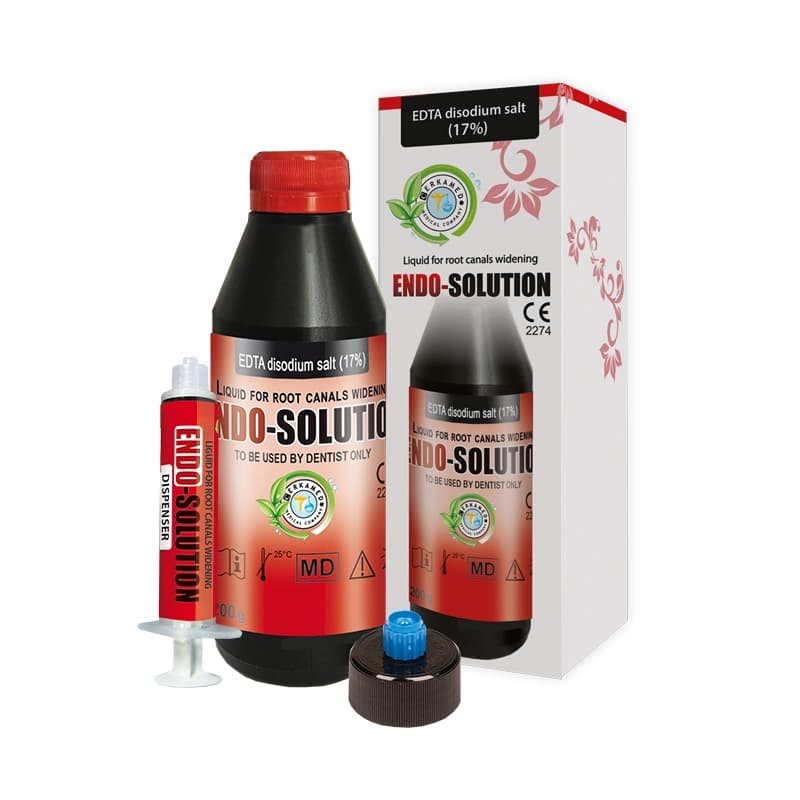 Cerkamed Endo Solution 200g kök kanalının genişləndirilməsi üçün maye