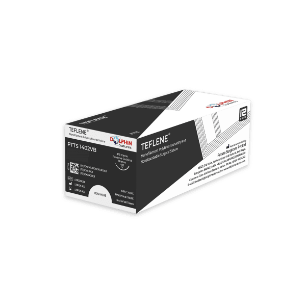 Dolphin Cərrahi sap Teflene PTF 3/0 kəsici