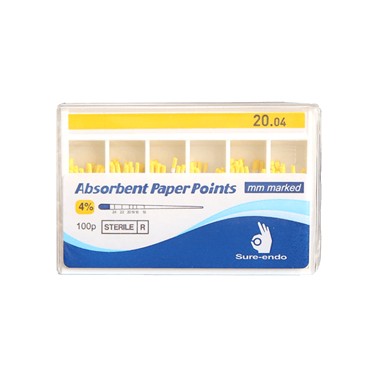Sure-endo Absorbent Kağız Nöqtələri 04.20