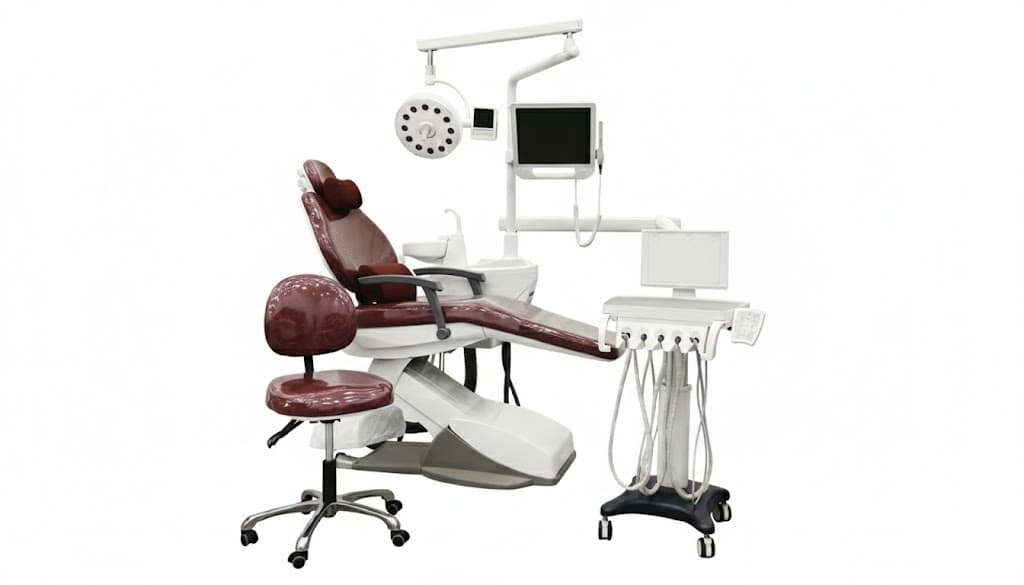 Keju Stomatoloji kreslo YK-003-KJ27 Qəhvəyi